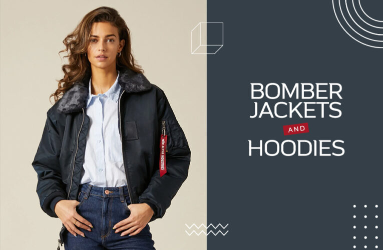 Ace The Edgy Yet Casual Look With Stylish Bomber Jackets And Hoodies