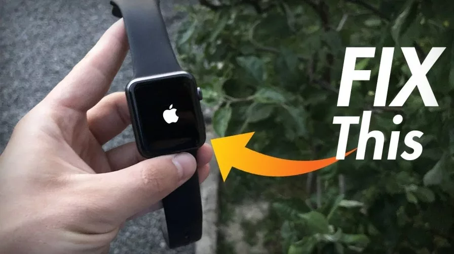 how to fix apple watch flashing apple logo