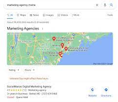 Google Maps listing agency business