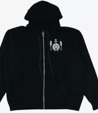 USA-Inspired Men's CPFM and Chrome Hearts Hoodie