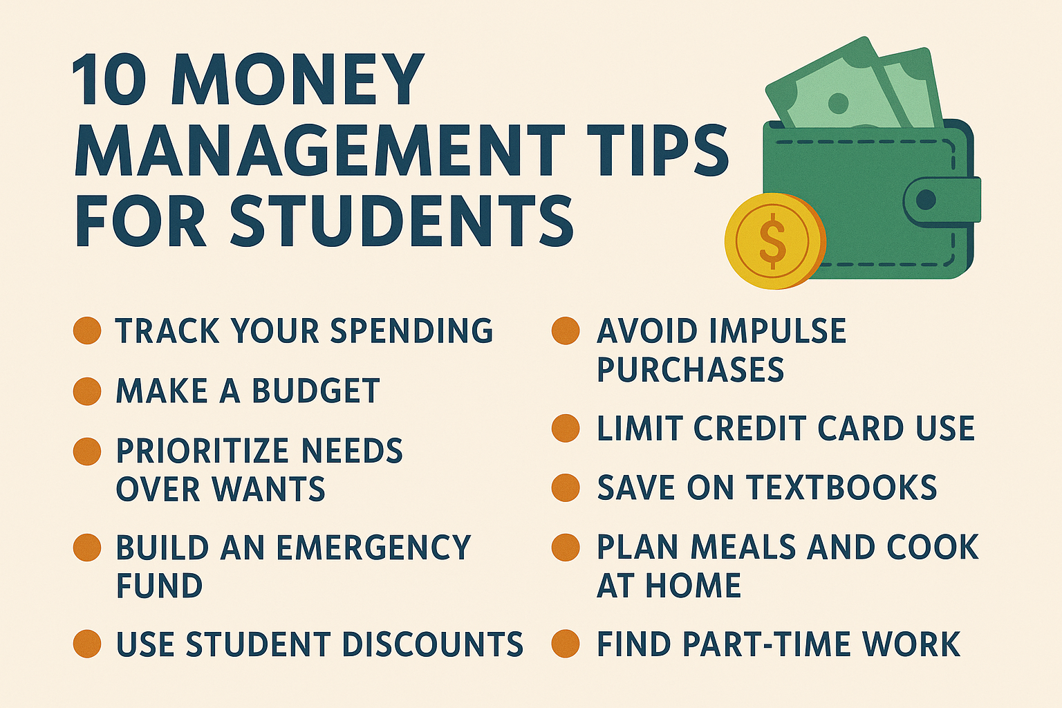 10 money management tips for students