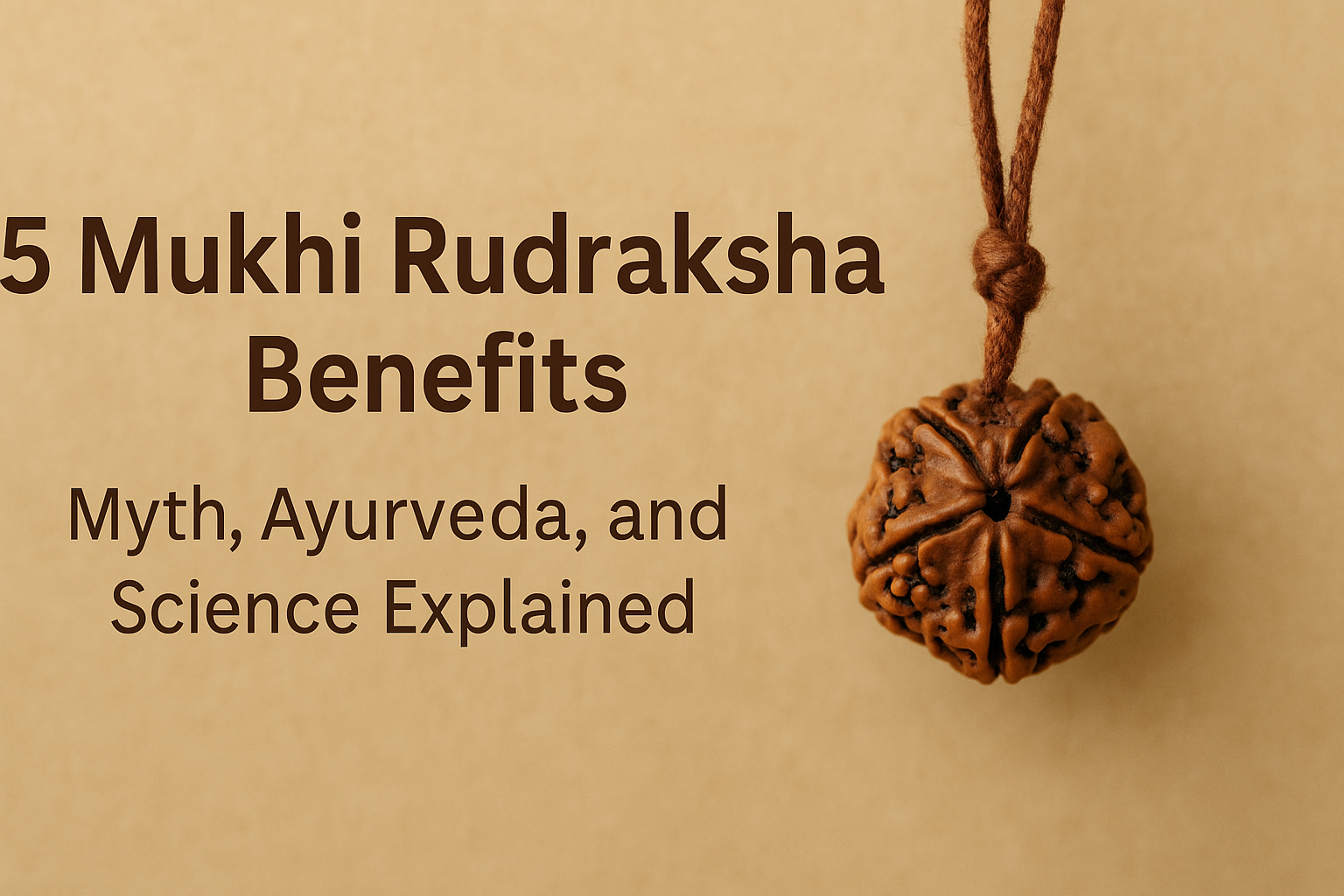 5 mukhi rudraksha benefits