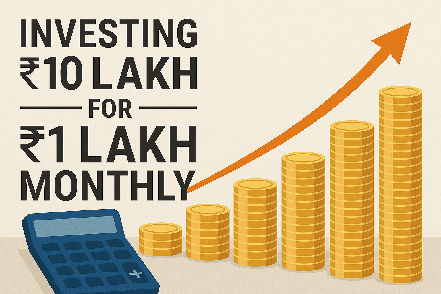 Investing ₹10 Lakh for ₹1 Lakh Monthly