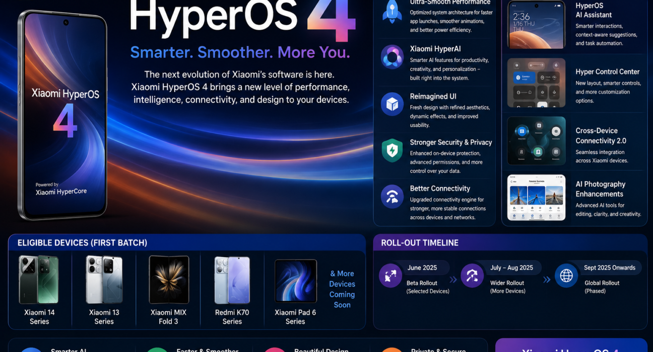 xiaomi hyperos 4 update features