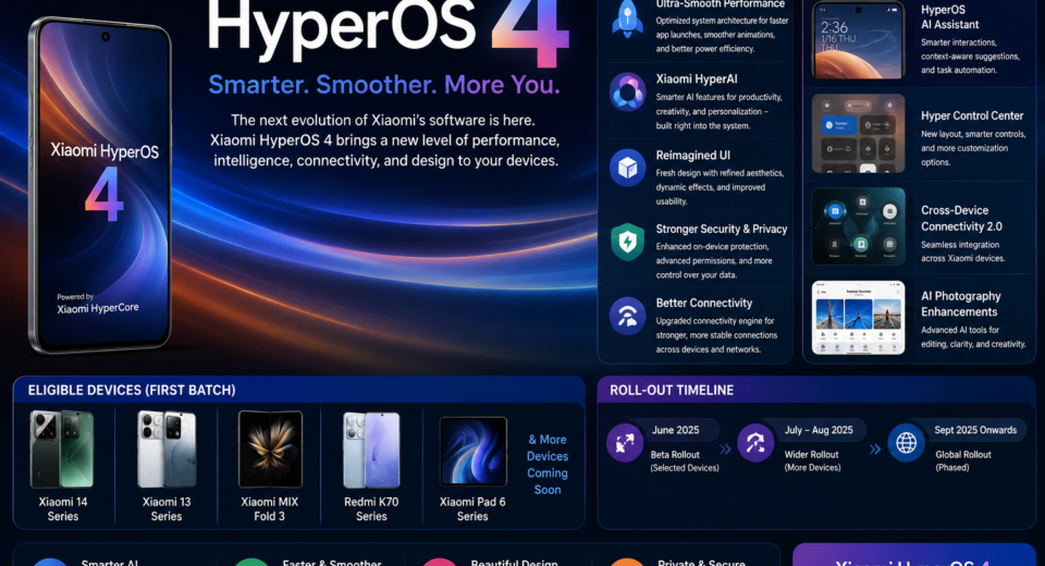 xiaomi hyperos 4 update features